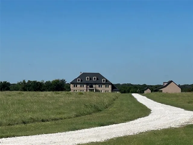 a view of a green field