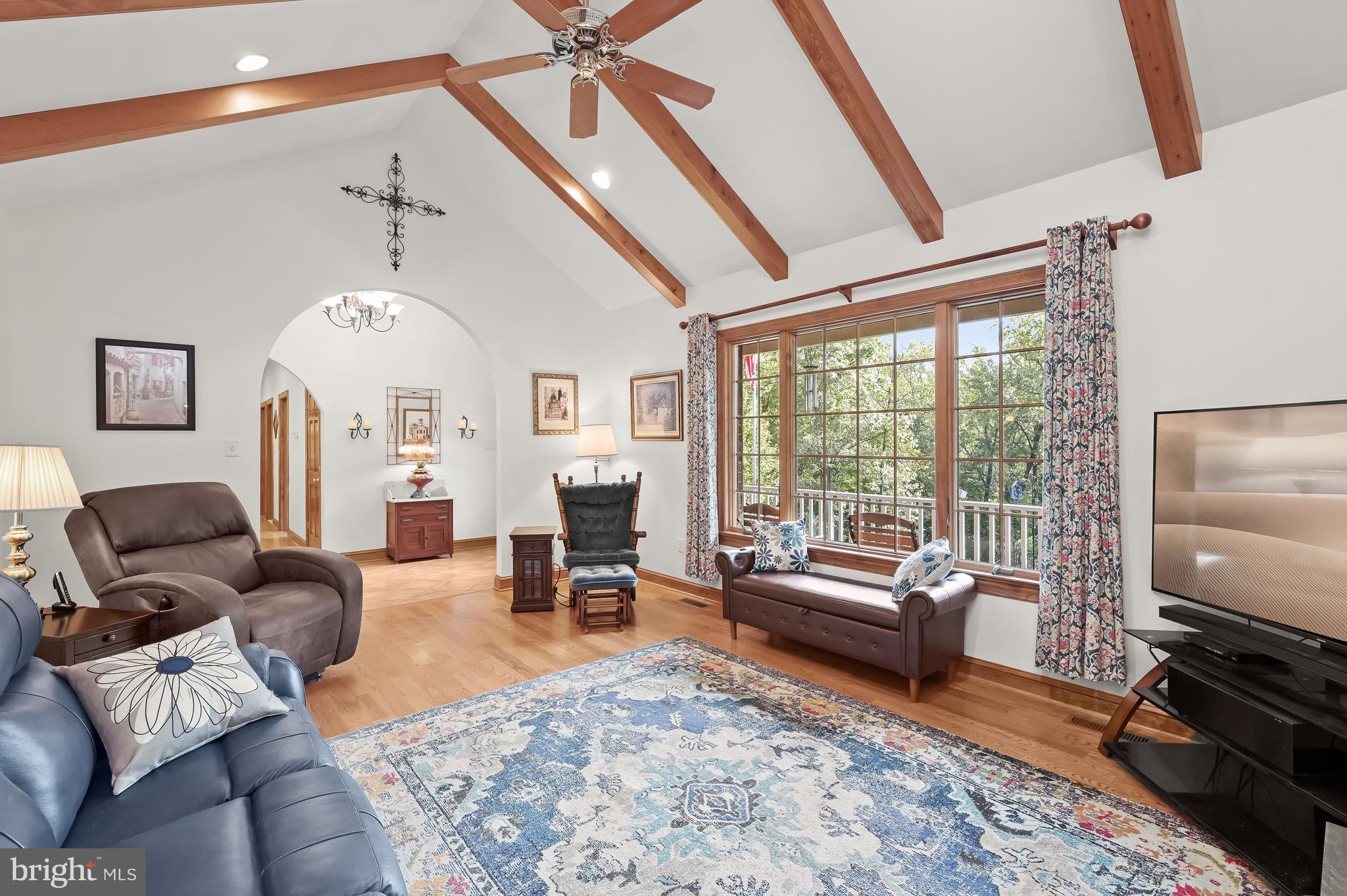 5245 Shookstown Road Frederick, MD 21702 - Photo 11 of 74 Family Room | Hardwood Floors