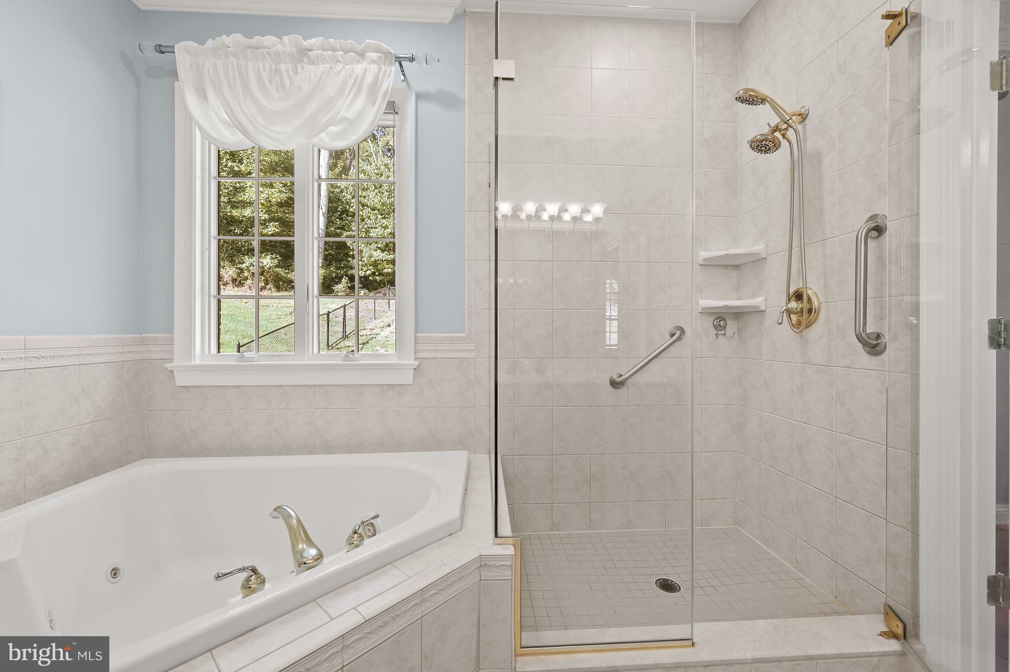5245 Shookstown Road Frederick, MD 21702 - Photo 30 of 74 Soaking Tub | Glass Enclosed Shower