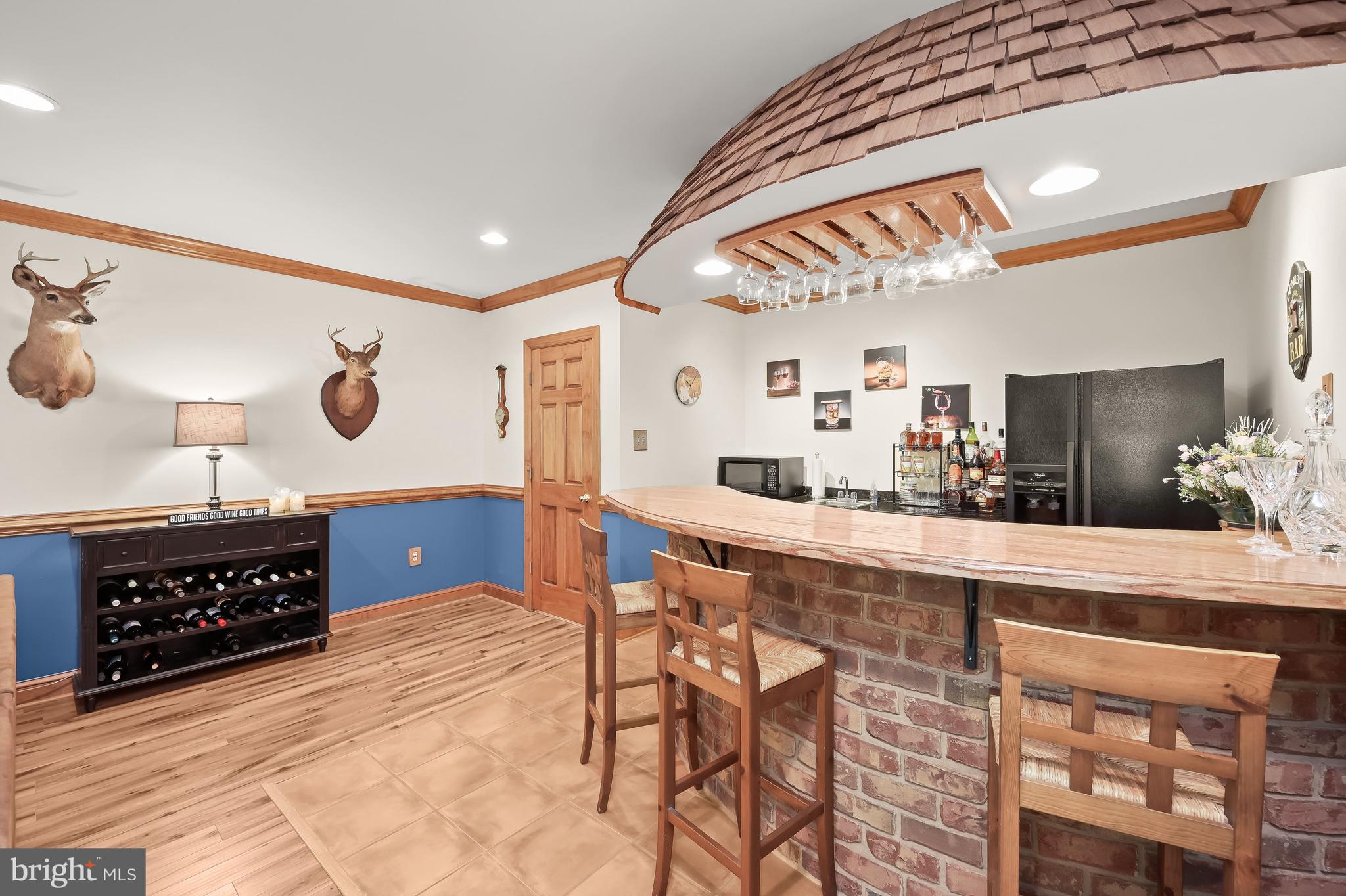 5245 Shookstown Road Frederick, MD 21702 - Photo 42 of 74 Game Room | Wet Bar | Fireplace