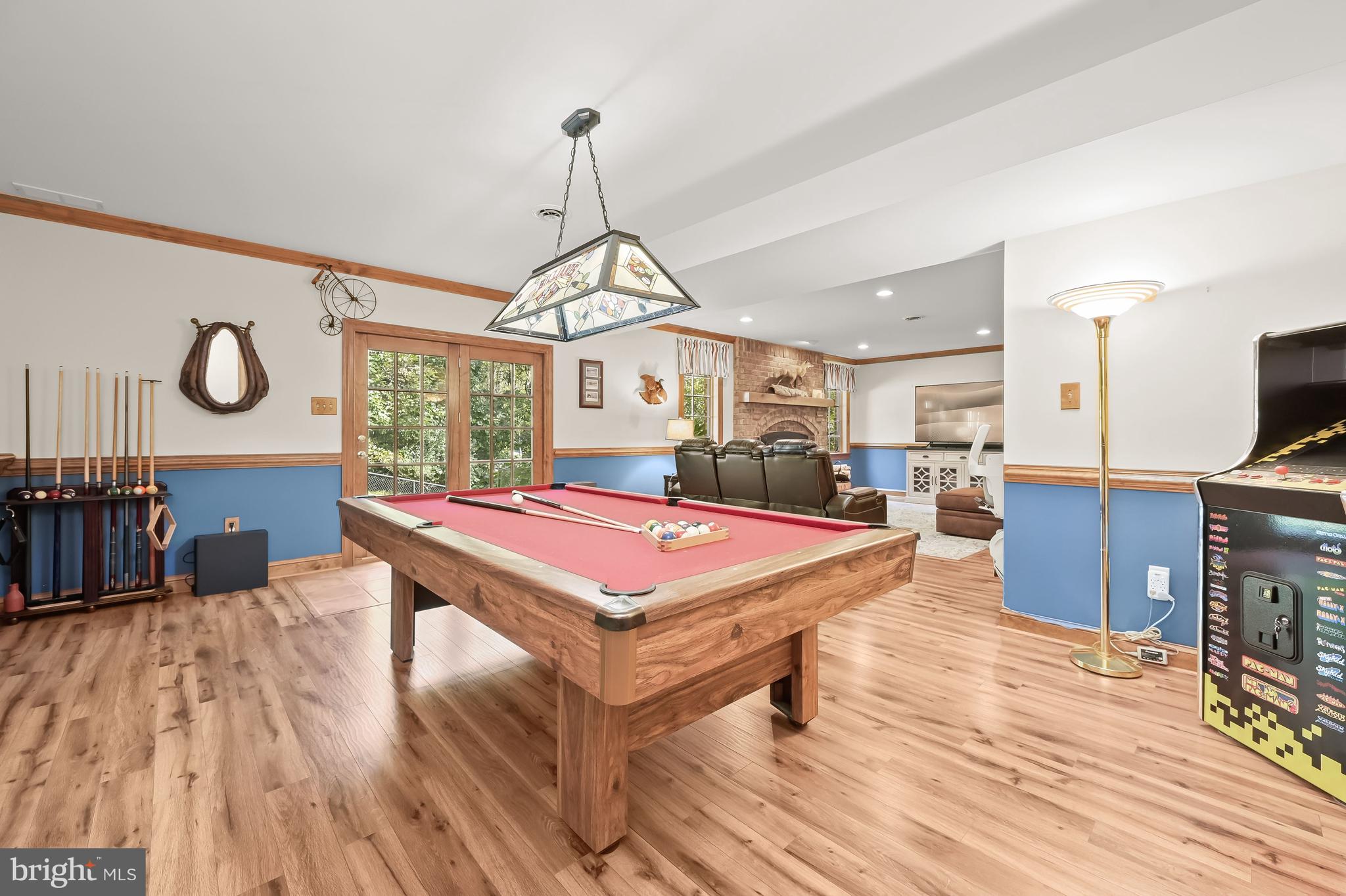 5245 Shookstown Road Frederick, MD 21702 - Photo 46 of 74 Game Room | Wet Bar | Fireplace