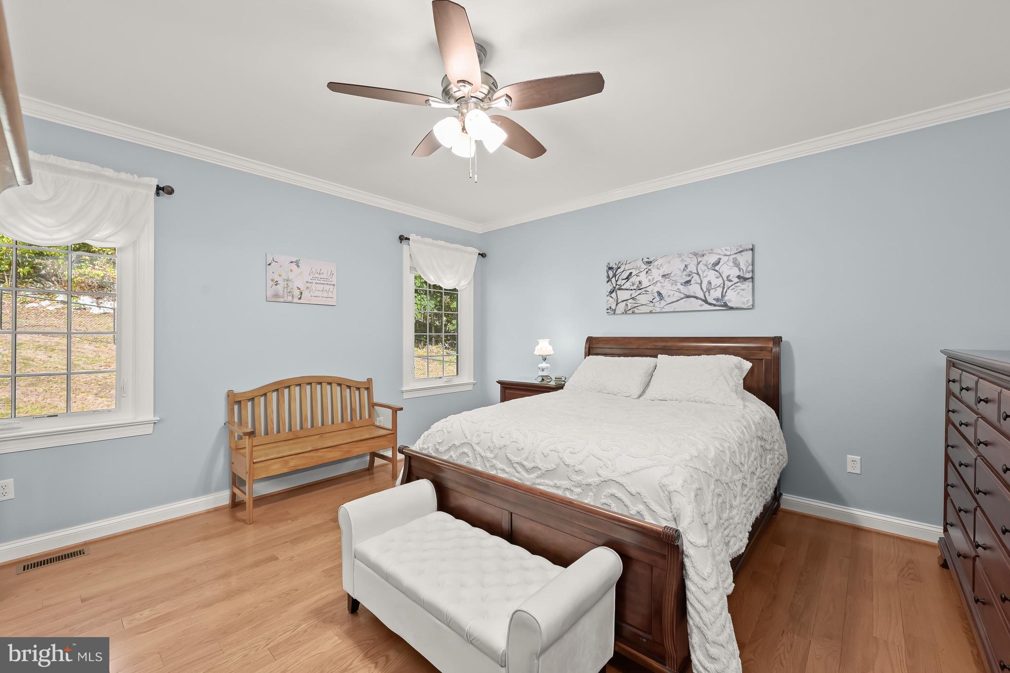 5245 Shookstown Road Frederick, MD 21702 - Photo 5 of 74 Primary Bedroom | Hardwood Floors