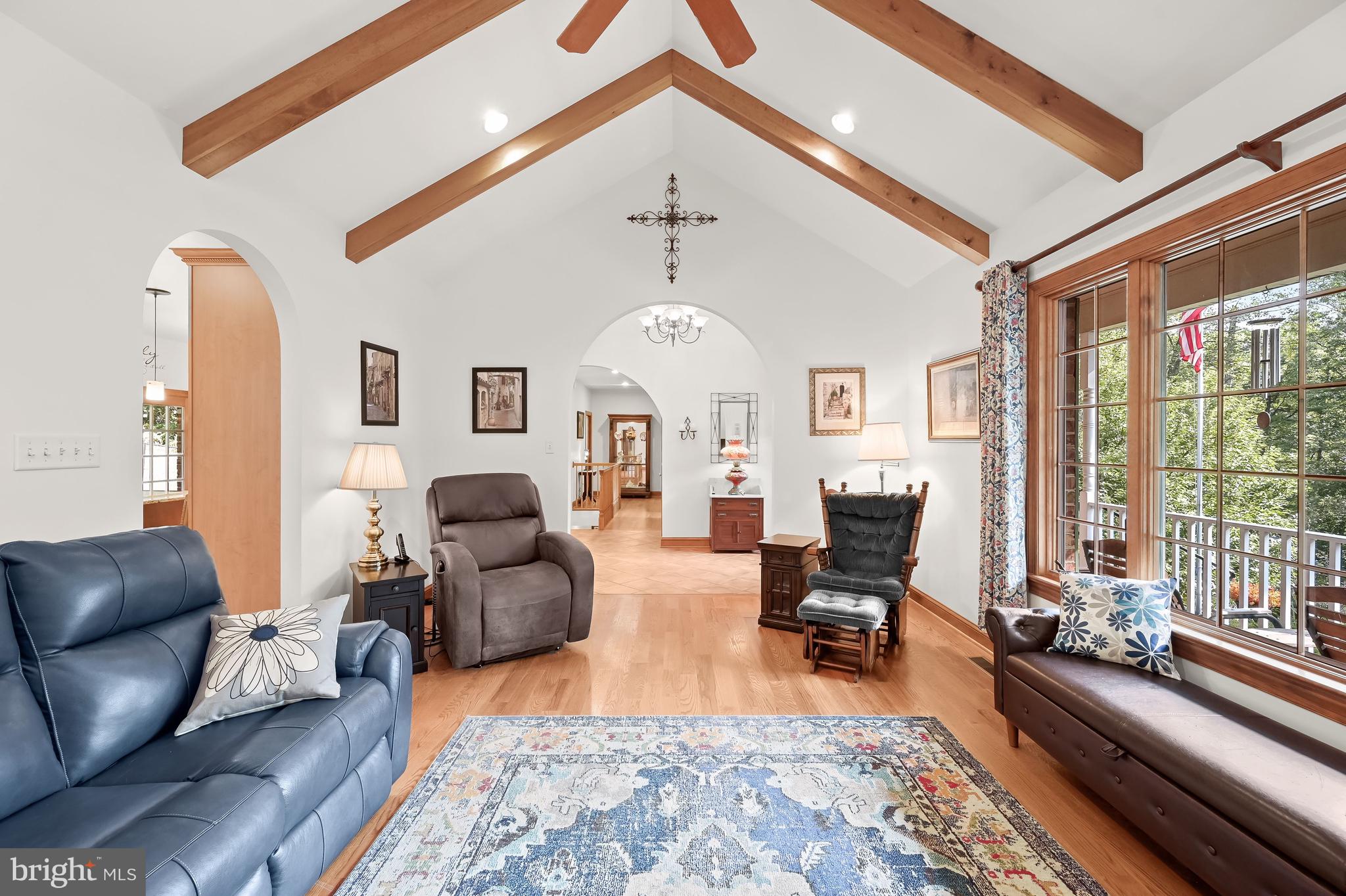 5245 Shookstown Road Frederick, MD 21702 - Photo 10 of 74 Beamed Cathedral Ceilings