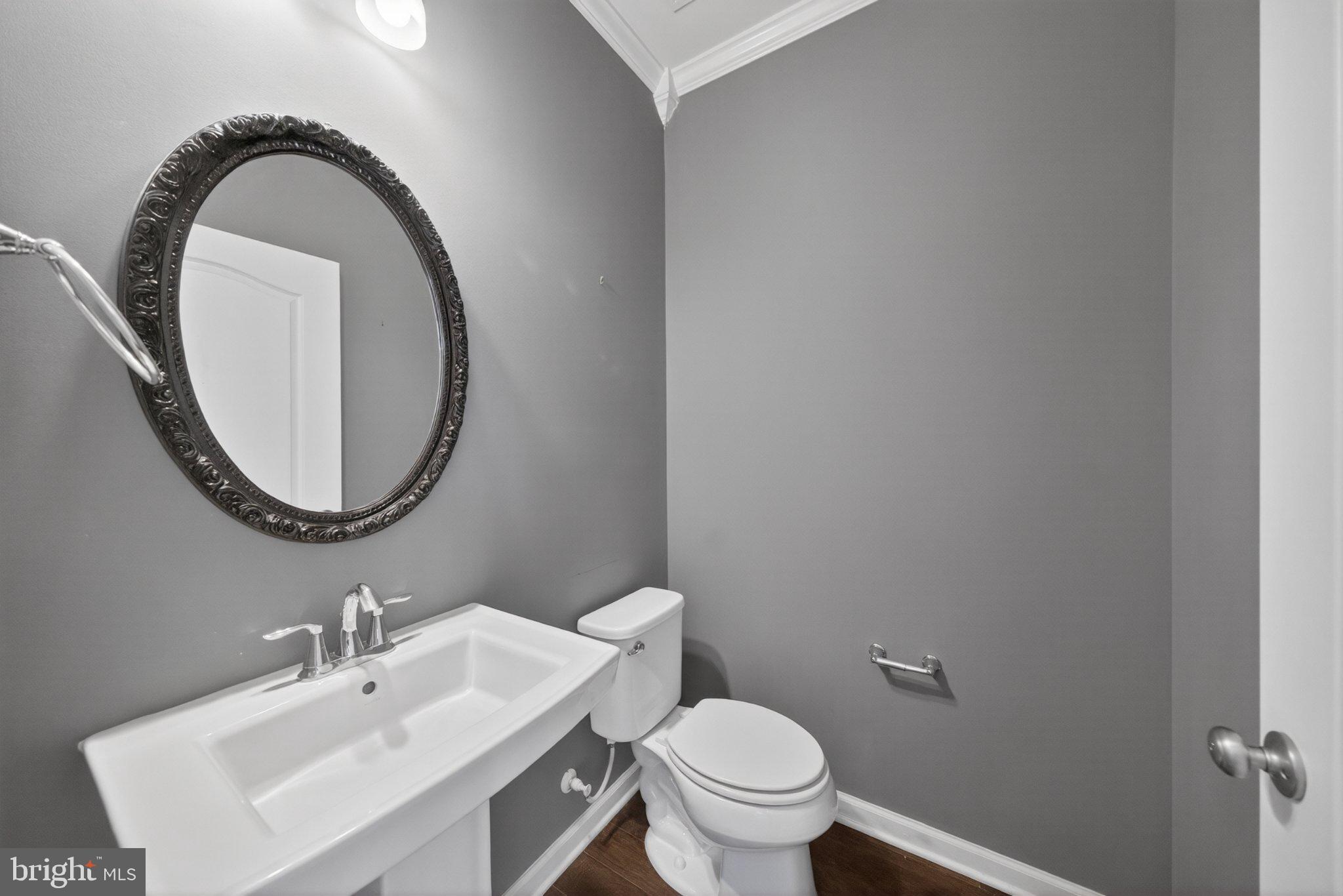 8475 Randell Ridge Road Frederick, MD 21704 - Photo 14 of 36 Sleek half-bath with modern elegance.