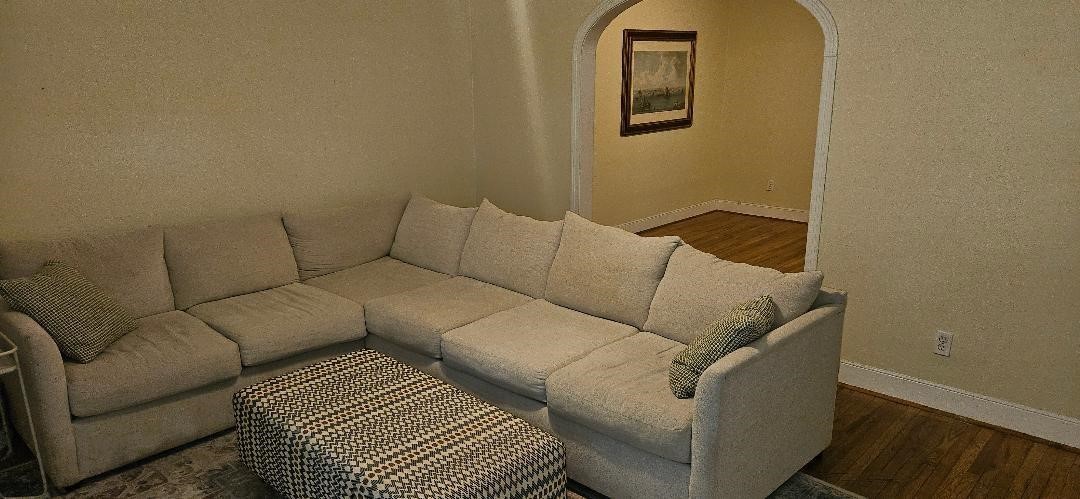 932 Walling Street Houston, TX 77009 - Photo 16 of 23 a living room with furniture and a wooden floor