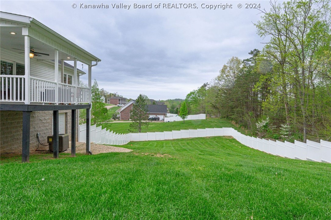 1007 Shiloh Road Milton, WV 25541 - Photo 26 of 27 Fenced Backyard