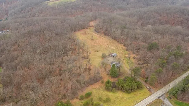 a view of backyard space