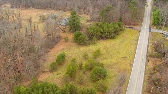 a view of yard with trees