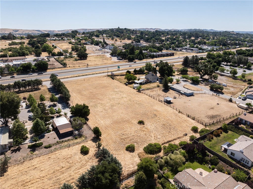 2400 Ramona Road Atascadero, CA 93422 - Photo 16 of 27 an aerial view of residential houses with outdoor space