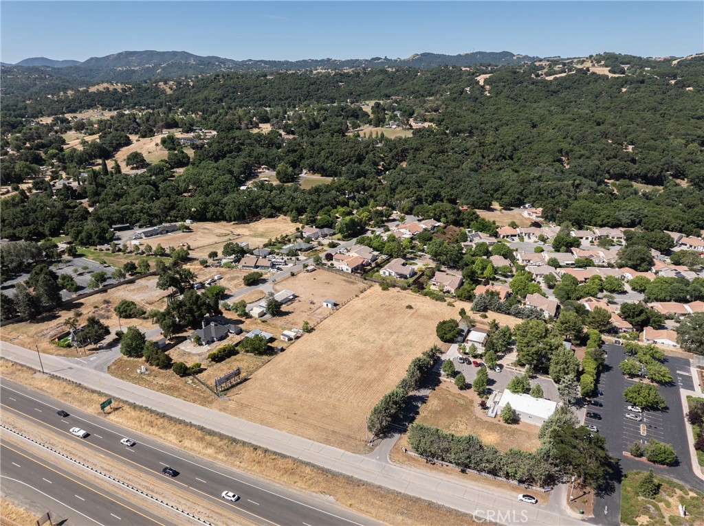 2400 Ramona Road Atascadero, CA 93422 - Photo 24 of 27 an aerial view of a house with a mountain