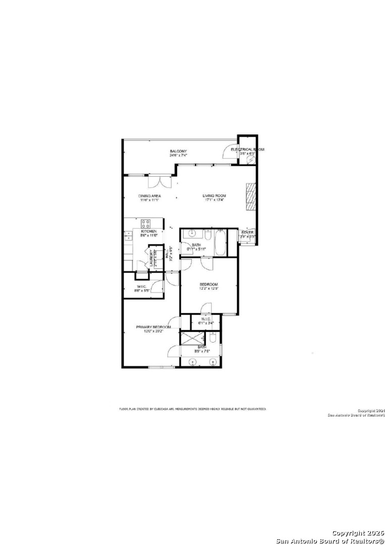 8633 Datapoint Drive, Unit 224 San Antonio, TX 78229 - Photo 27 of 27 a picture of a room with a white wall and a large window