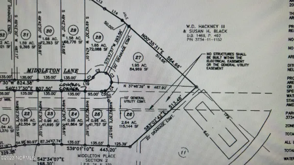 $78,900 | 0 Middleton Lane, Elm City, NC 27822