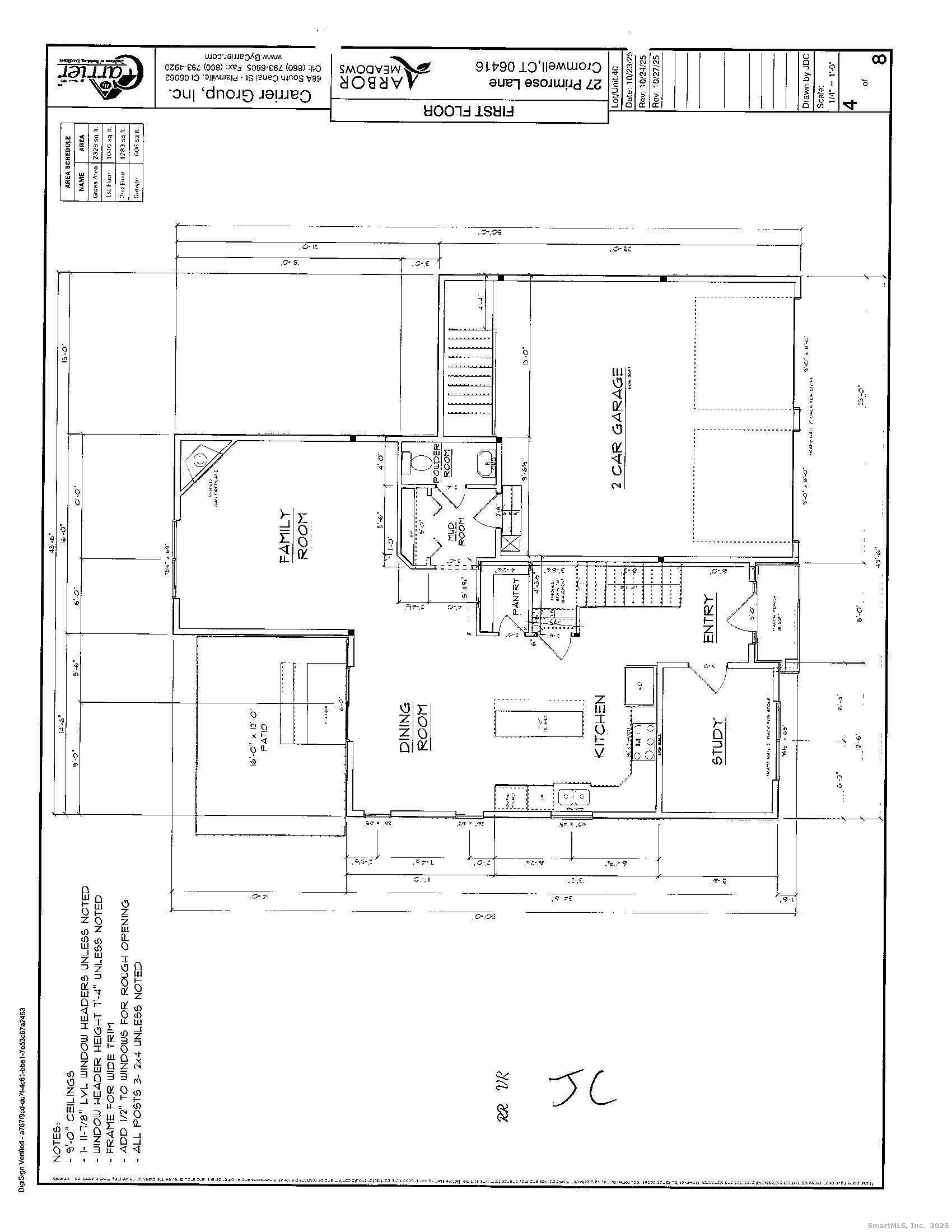 27 Primrose Lane Cromwell, CT 06416 - Photo 4 of 8 a picture of a floor plan