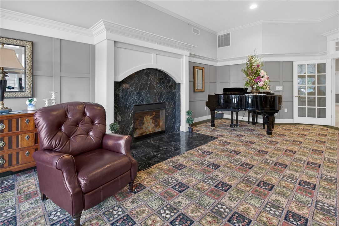 681 High Street Victor, NY 14564 - Photo 39 of 50 Relax in the parlor and listen to the piano