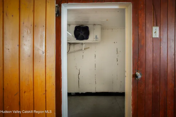 a view of storage and utility room