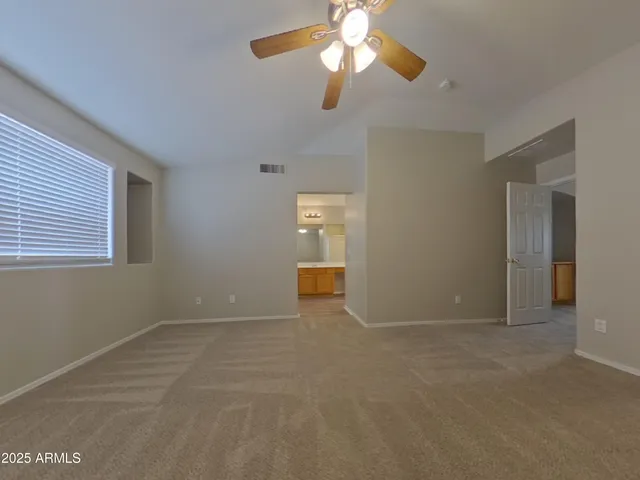 a view of empty room with window