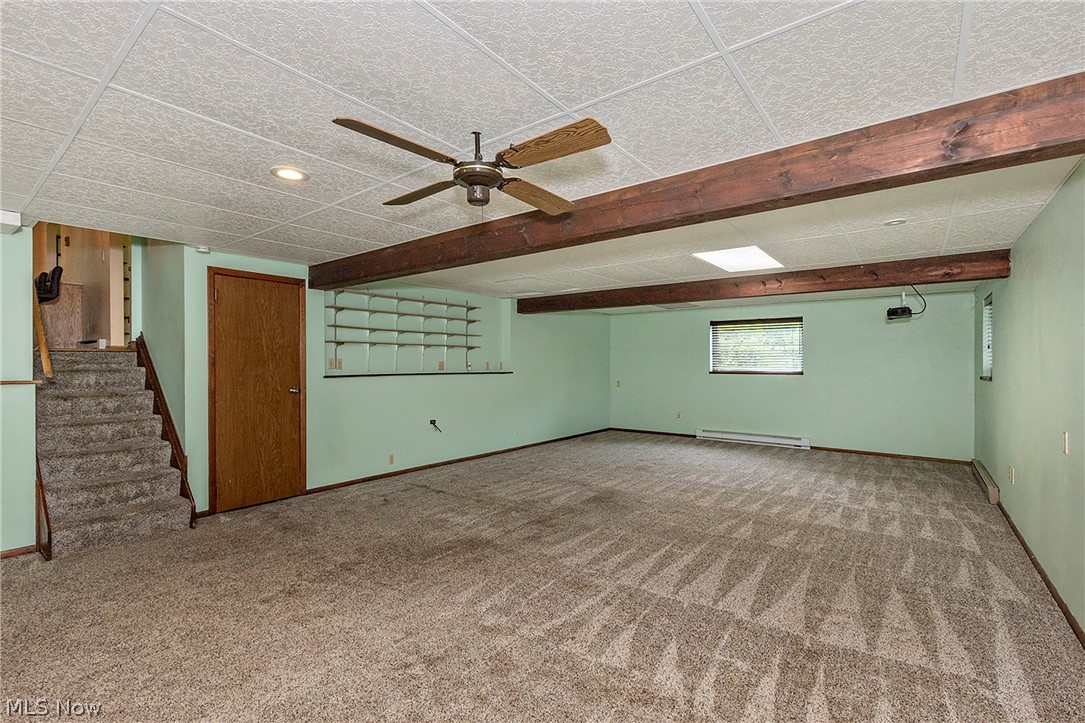5339 East Heisley Road Mentor, OH 44060 - Photo 12 of 24 Door leads to unfinished basement ready for a future workshop, play or craft area, wine cellar