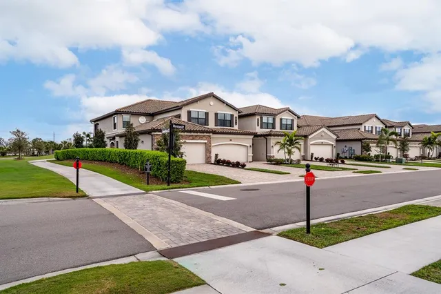 a view of an ocean and city