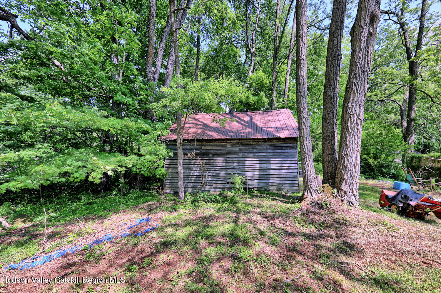 360 Stone Bridge Rd Extension East Durham, NY 12423 - Photo 12 of 83 a view of a pathway with a house