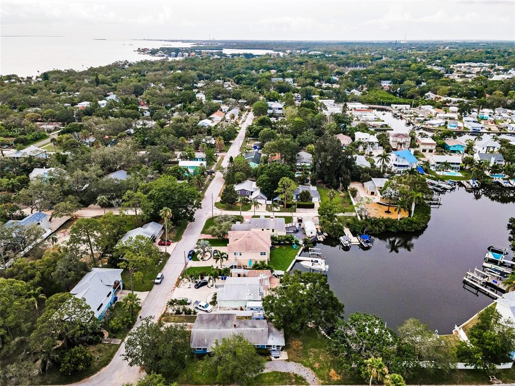 394 Georgia Avenue Crystal Beach, FL 34683 - Photo 34 of 69 an aerial view of multiple house