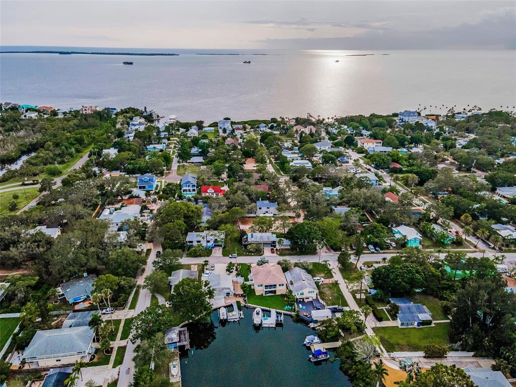 394 Georgia Avenue Crystal Beach, FL 34683 - Photo 37 of 69 an aerial view of multiple house