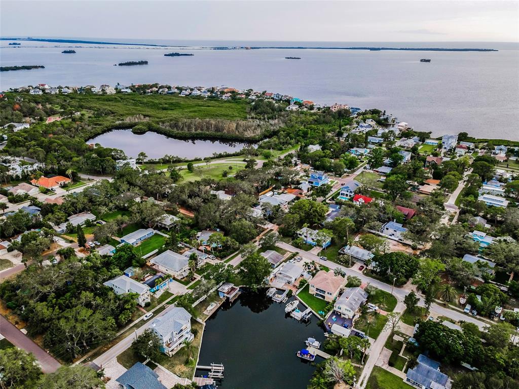 394 Georgia Avenue Crystal Beach, FL 34683 - Photo 38 of 69 view of a lake