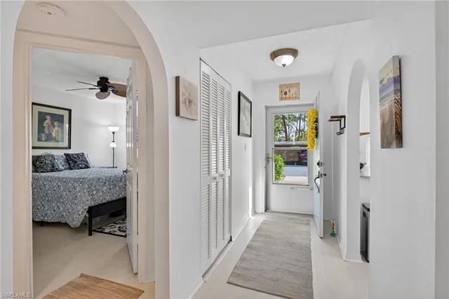 a very nice looking room with a elevator