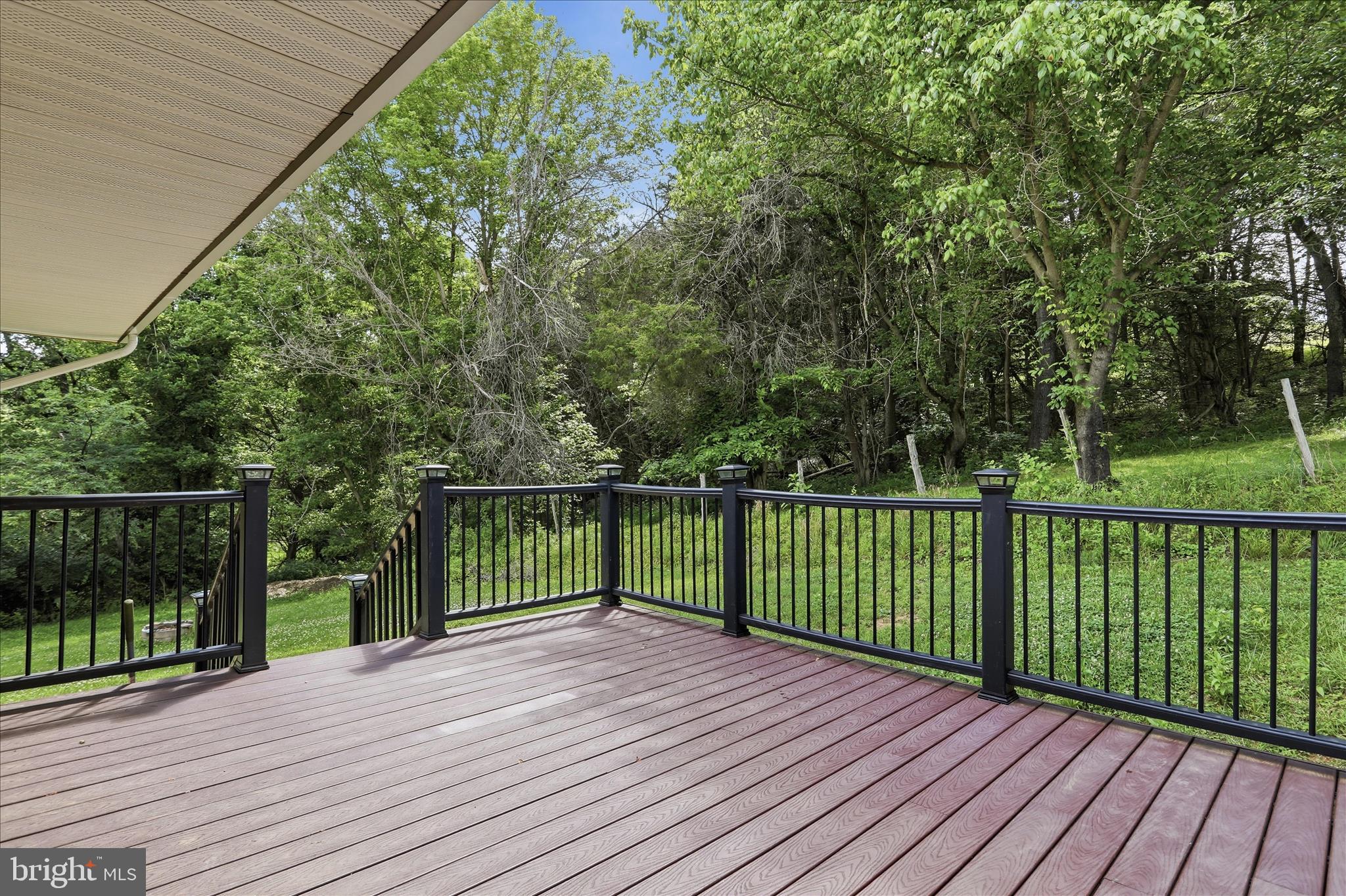 6340 Coffman Farms Road Keedysville, MD 21756 - Photo 11 of 48 New Deck with solar lights