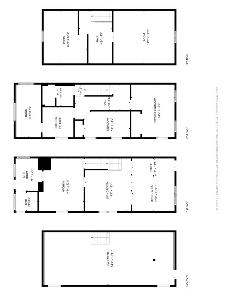 809 Hayes Street Bethlehem, PA 18015 - Photo 30 of 31 A detailed multi-level layout illustrates the functional flow of this spacious home design.