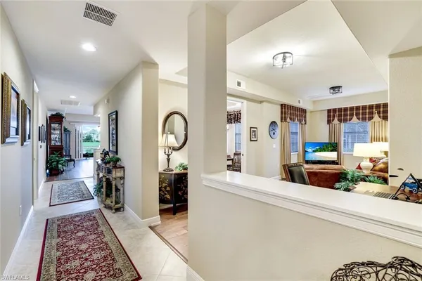 a very nice looking room with a large window