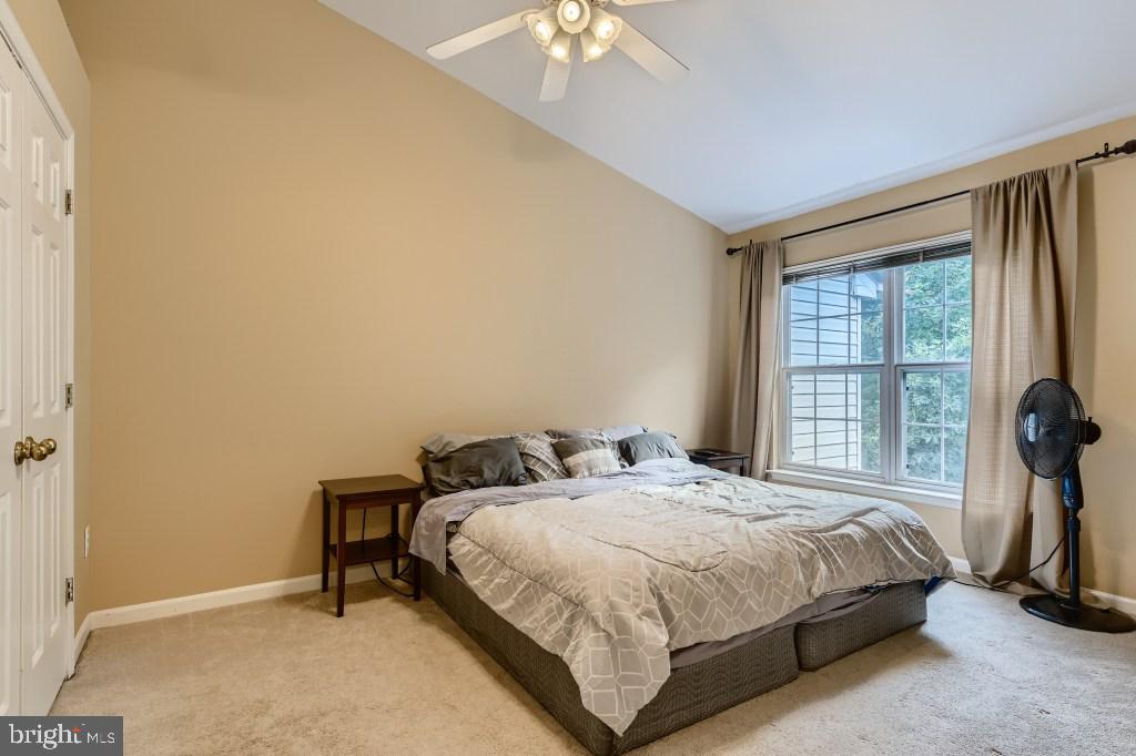 5217 Red Hill Way Rosedale, MD 21237 - Photo 12 of 28 Primary Bedroom w/ vaulted ceilings