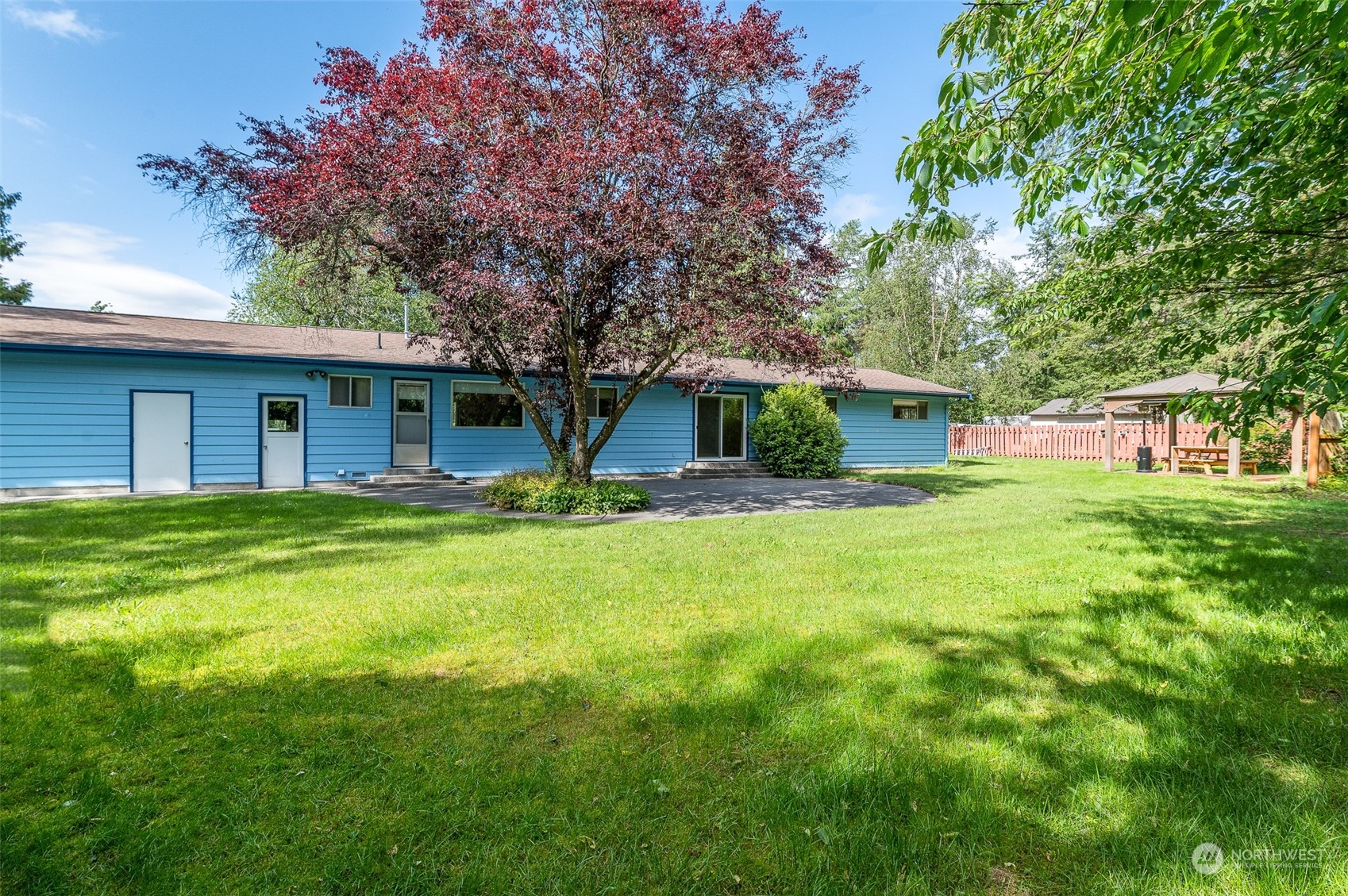 1275 West Axton Road Ferndale, WA 98248 - Photo 24 of 30 a front view of house with yard and green space