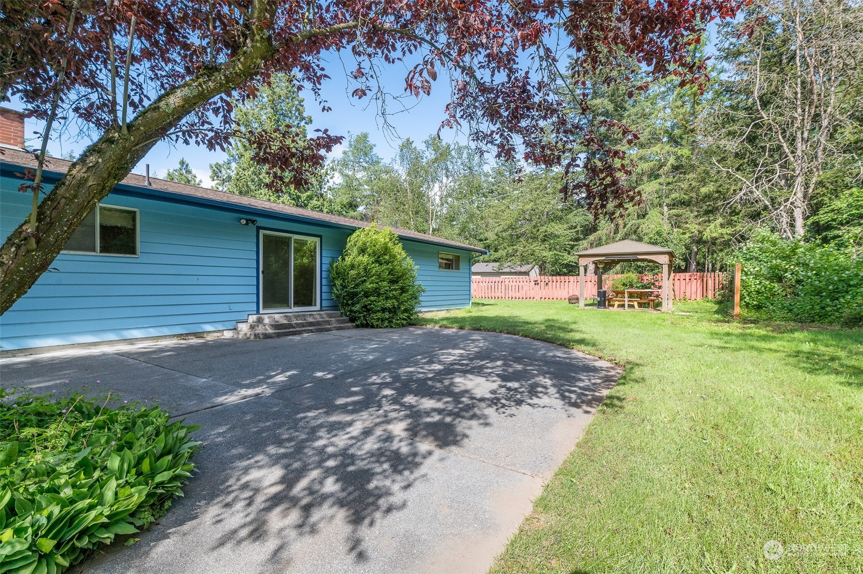 1275 West Axton Road Ferndale, WA 98248 - Photo 25 of 30 a view of a house with a yard
