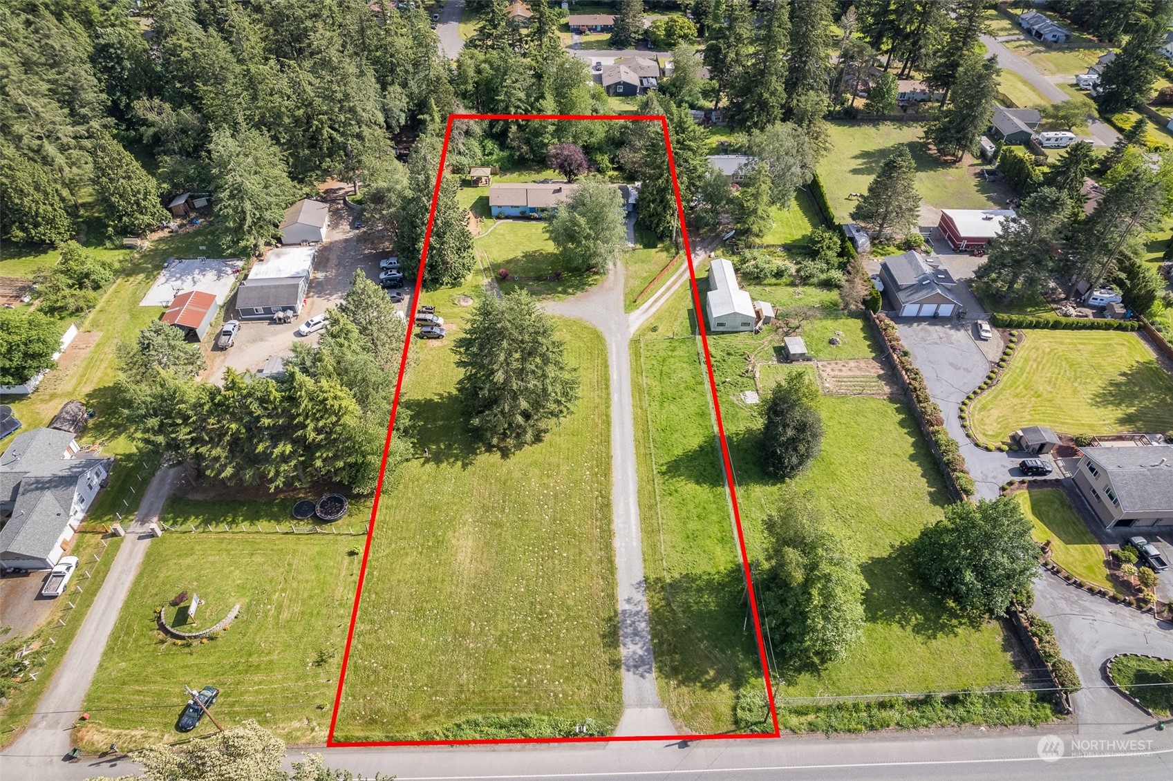 1275 West Axton Road Ferndale, WA 98248 - Photo 30 of 30 an aerial view of residential houses with outdoor space