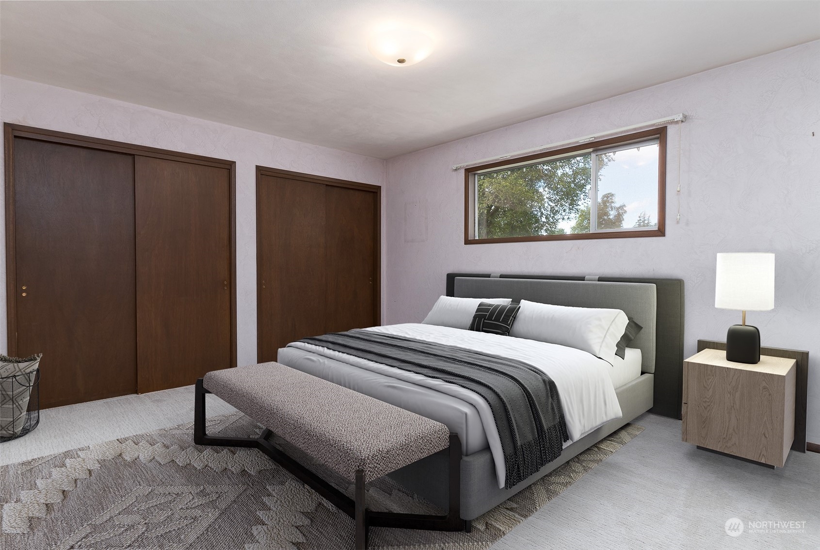 1275 West Axton Road Ferndale, WA 98248 - Photo 8 of 30 a bedroom with a bed and glass door