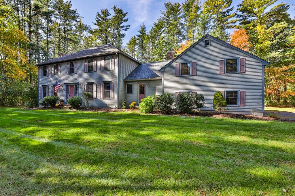 18 Forest Lane Boxford, MA 01921 - Photo 1 of 33 a front view of a house with a yard