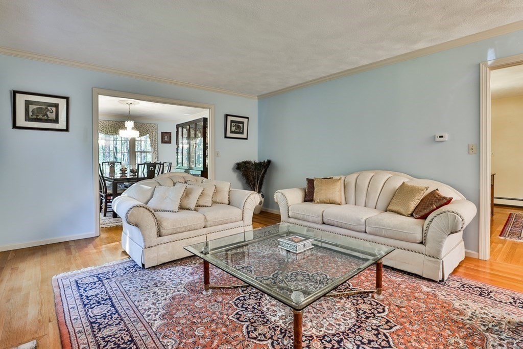 18 Forest Lane Boxford, MA 01921 - Photo 12 of 33 a living room with furniture and wooden floor