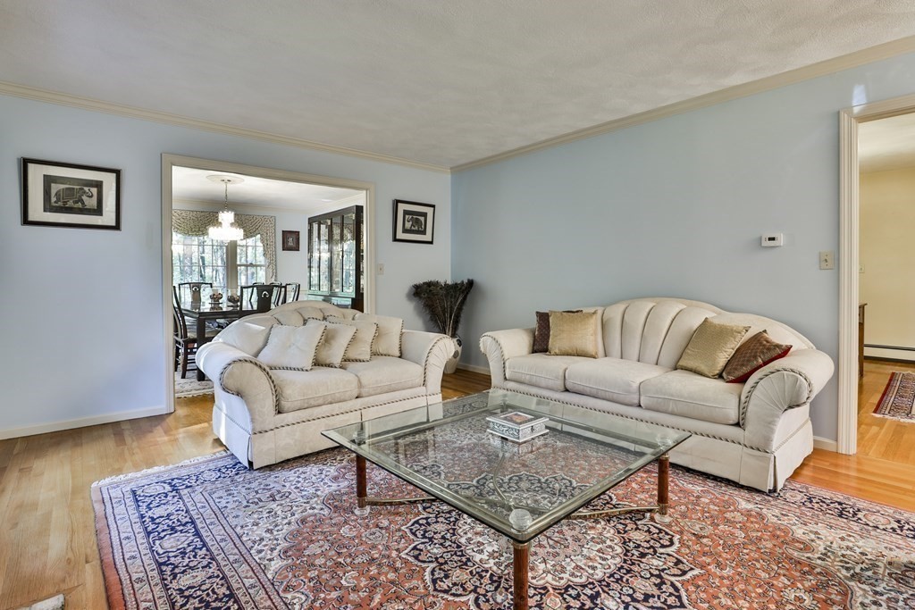 18 Forest Lane Boxford, MA 01921 - Photo 13 of 33 a living room with furniture and wooden floor