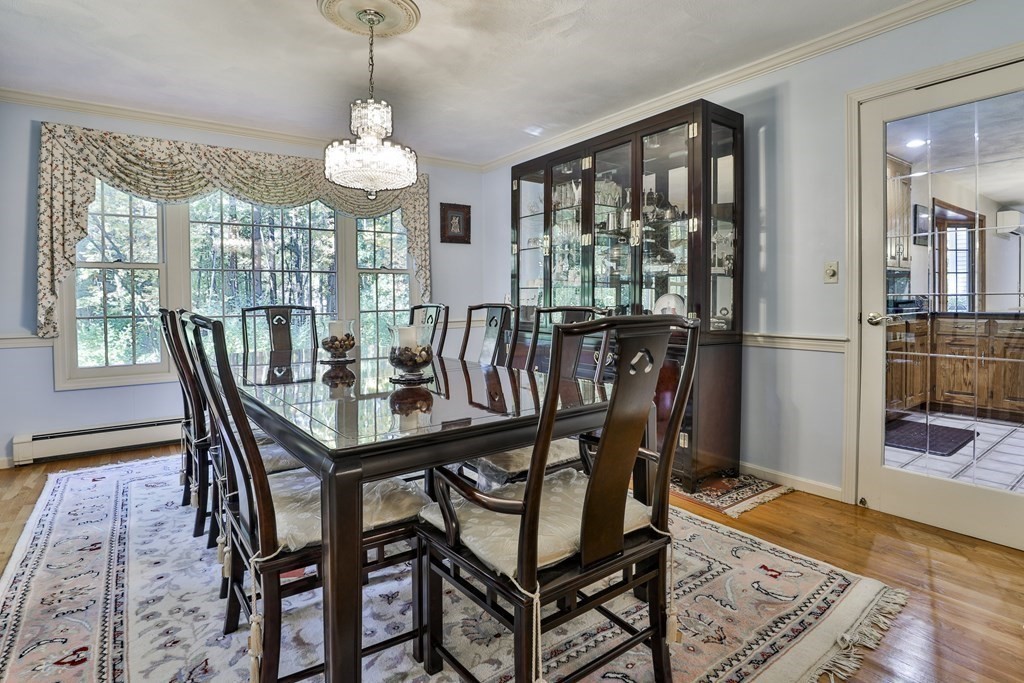18 Forest Lane Boxford, MA 01921 - Photo 14 of 33 a view of a dining room with furniture window and wooden floor