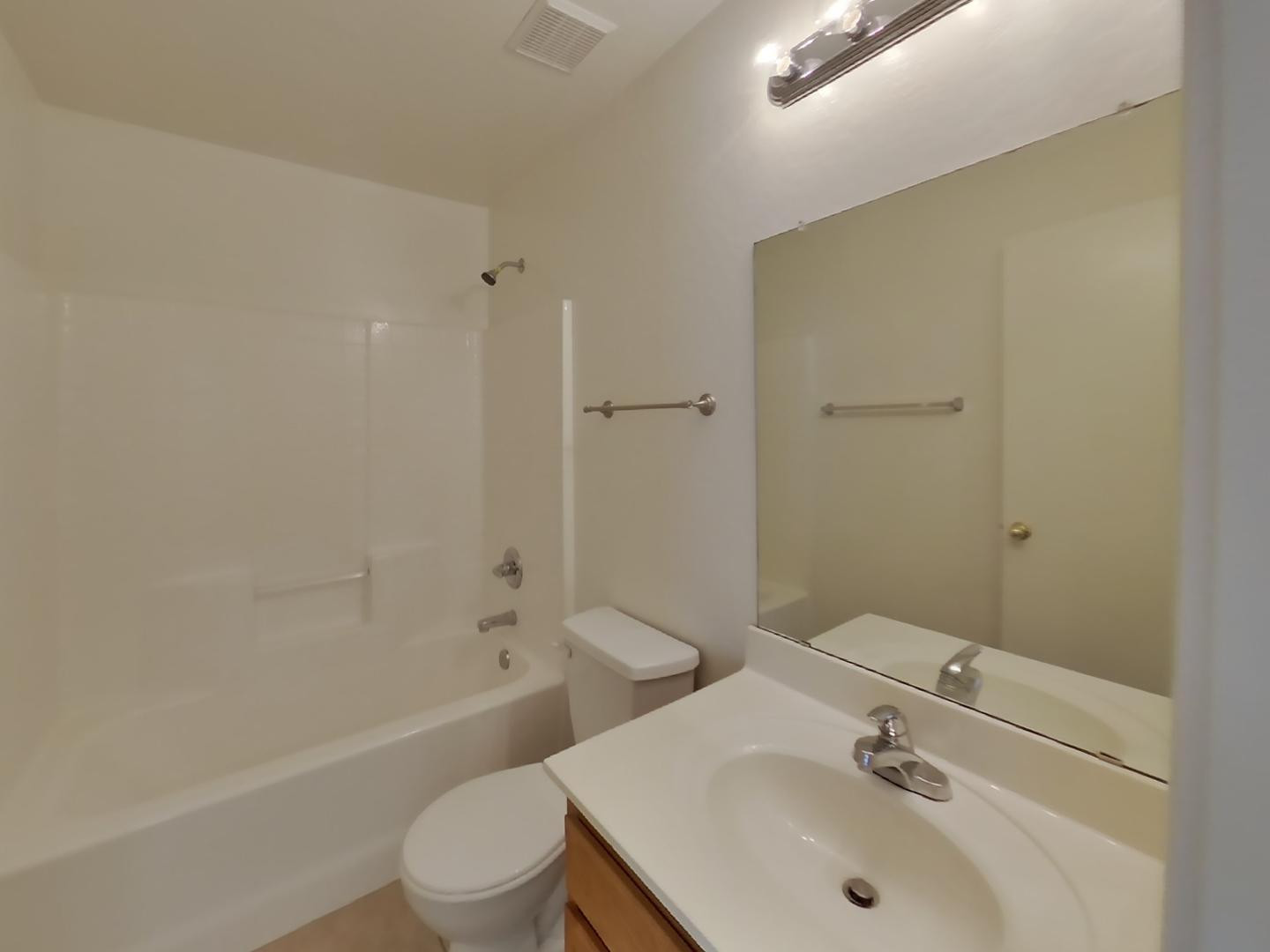 3194 West Tanner Ranch Road San Tan Valley, AZ 85144 - Photo 14 of 15 a bathroom with a sink toilet and shower