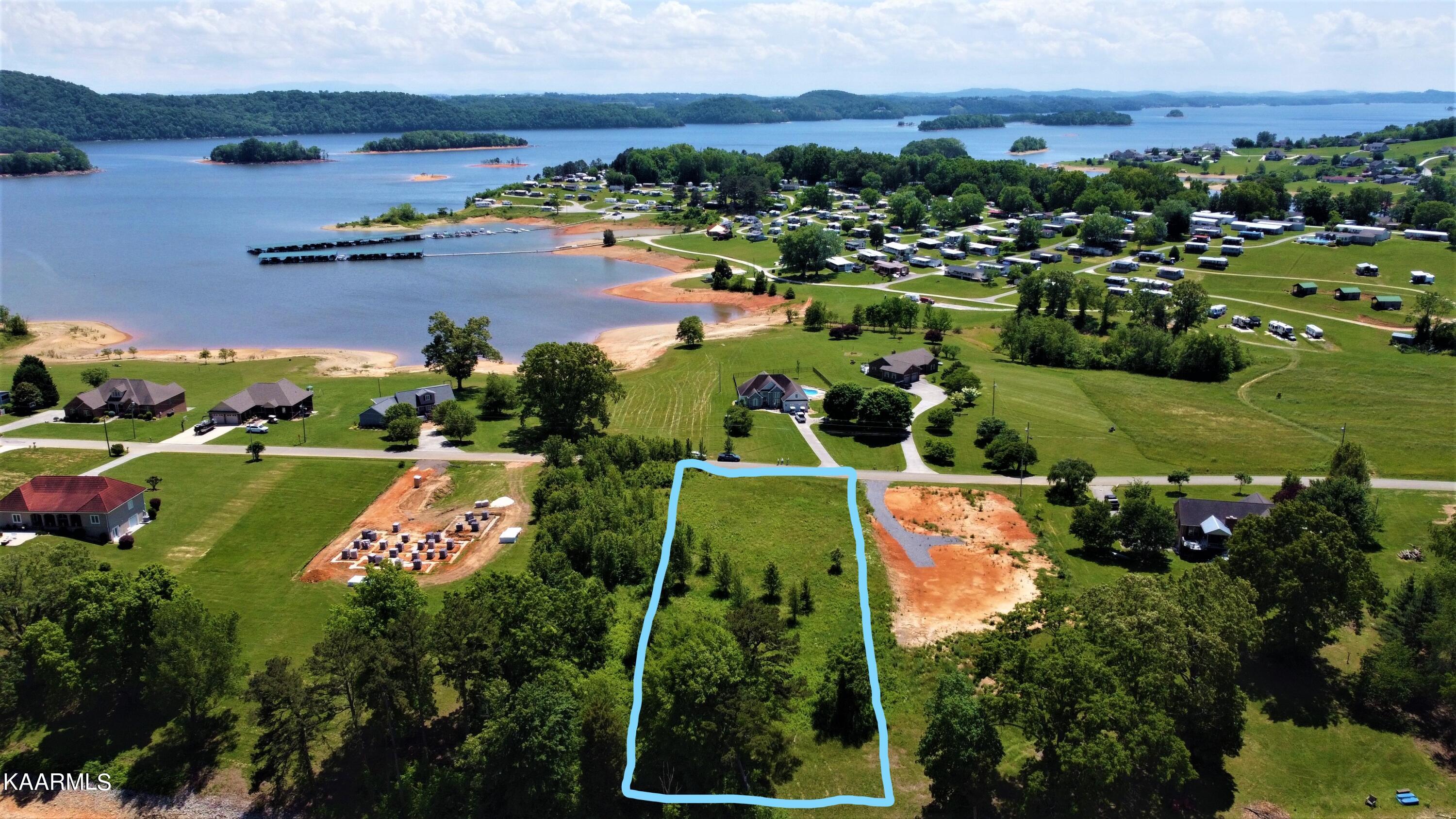 Lot 9-a Peninsula Point Rutledge, TN 37861 - Photo 1 of 25 Peninsula Lot Areial View front 2_LI