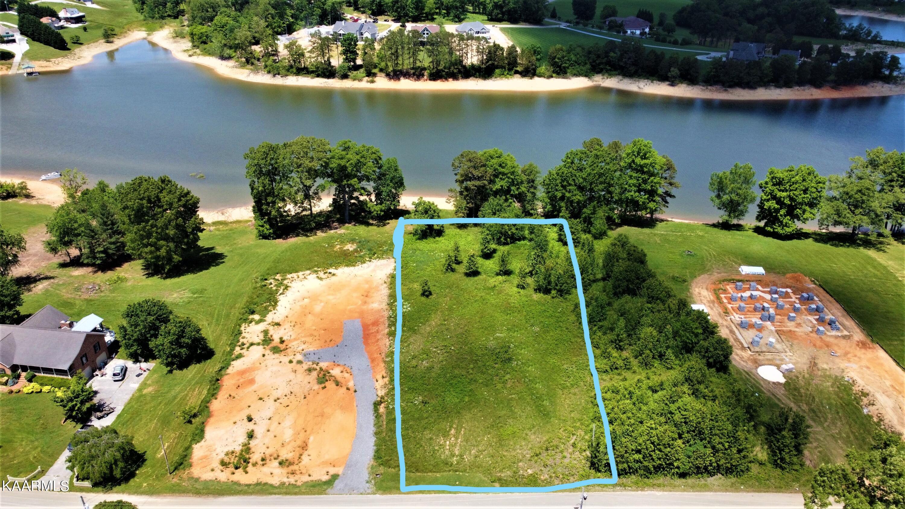 Lot 9-a Peninsula Point Rutledge, TN 37861 - Photo 21 of 25 Peninsula Lot Best Areial of Back_LI