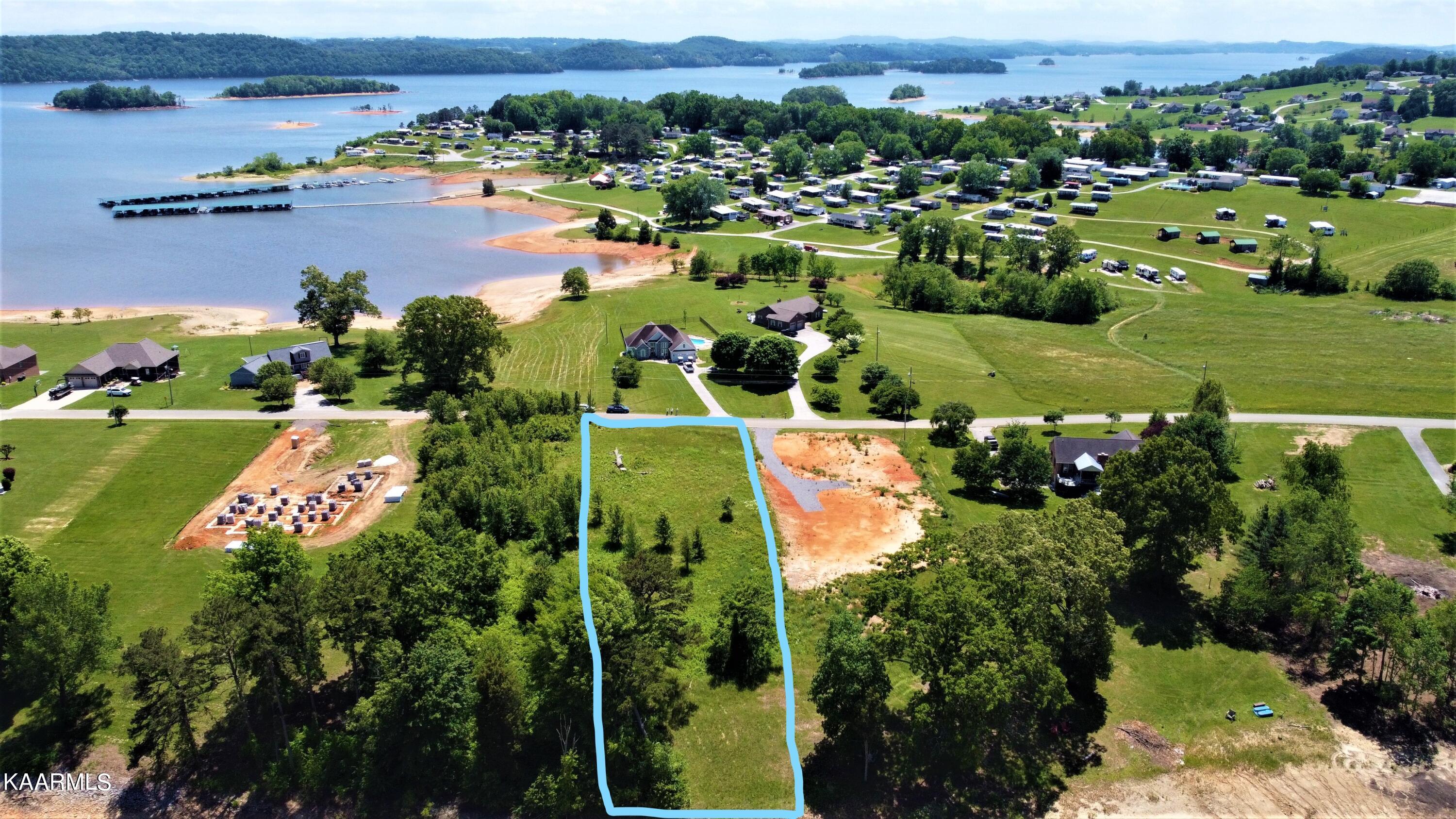 Lot 9-a Peninsula Point Rutledge, TN 37861 - Photo 6 of 25 Peninsula Lot Areial View 1_LI