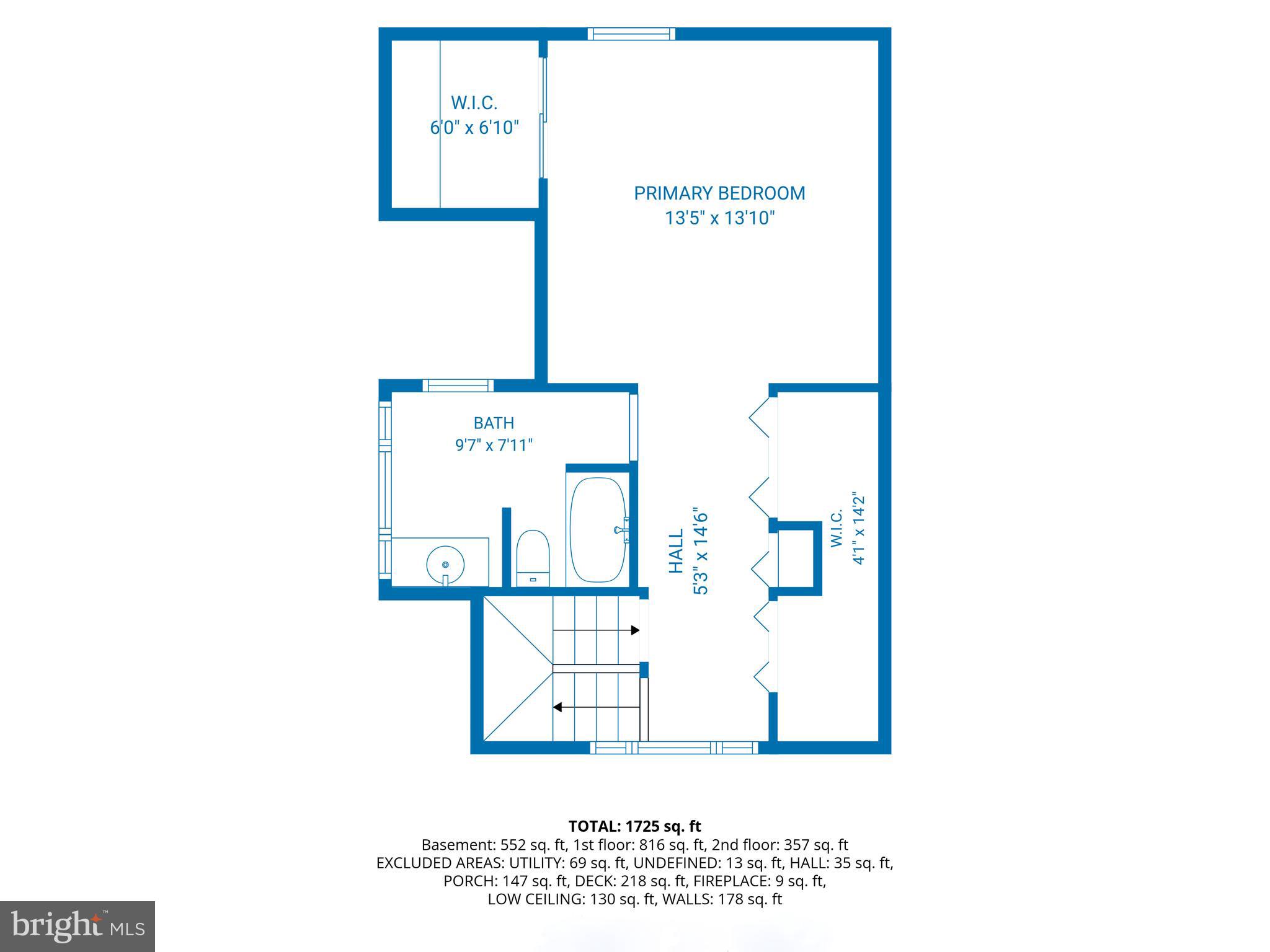 736 Dennis Avenue Silver Spring, MD 20901 - Photo 33 of 34 Upper level Floorplan