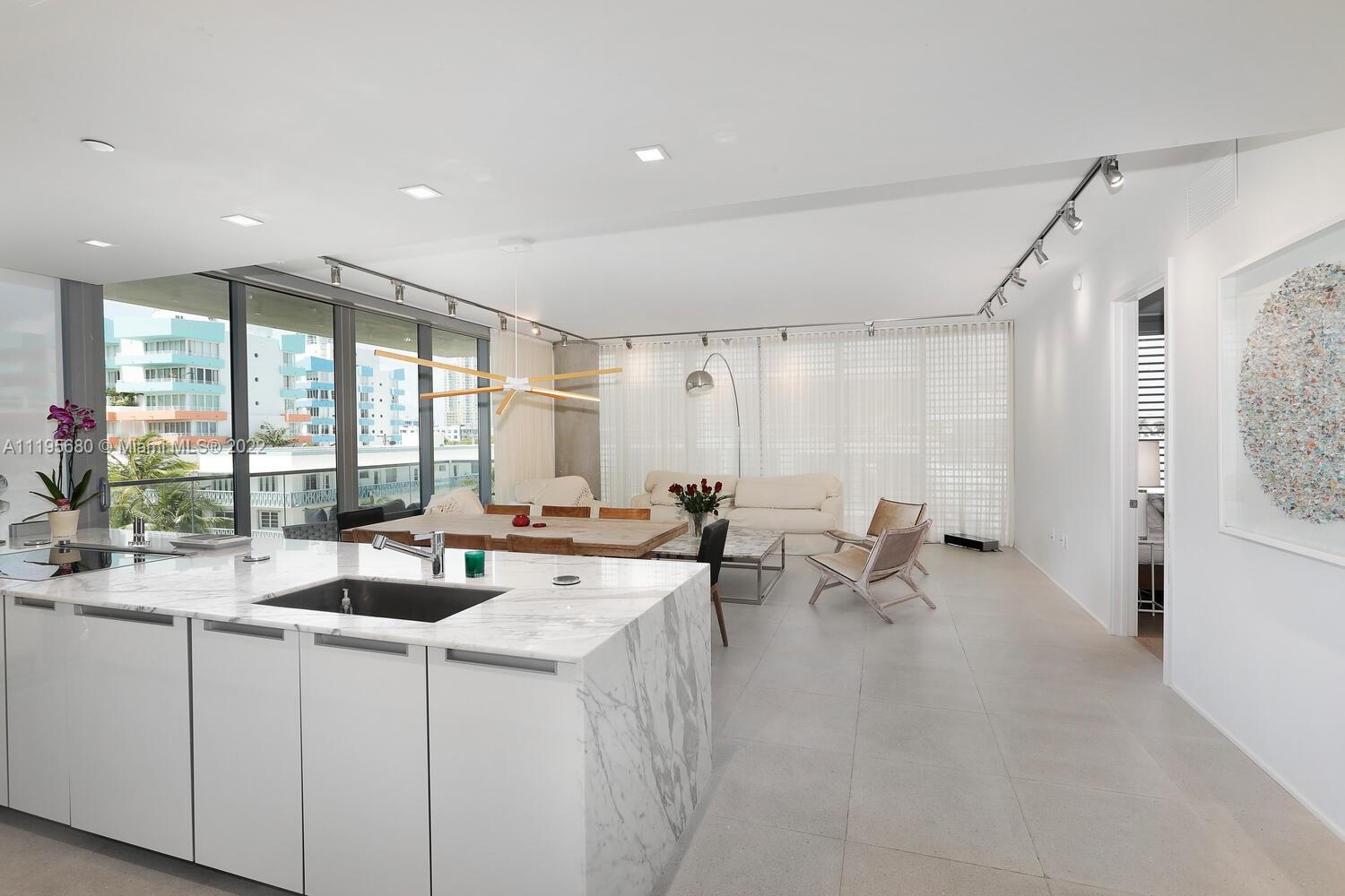 Miami Beach Miami Beach, FL 33139 - Photo 10 of 27 a very nice looking living room with a large window