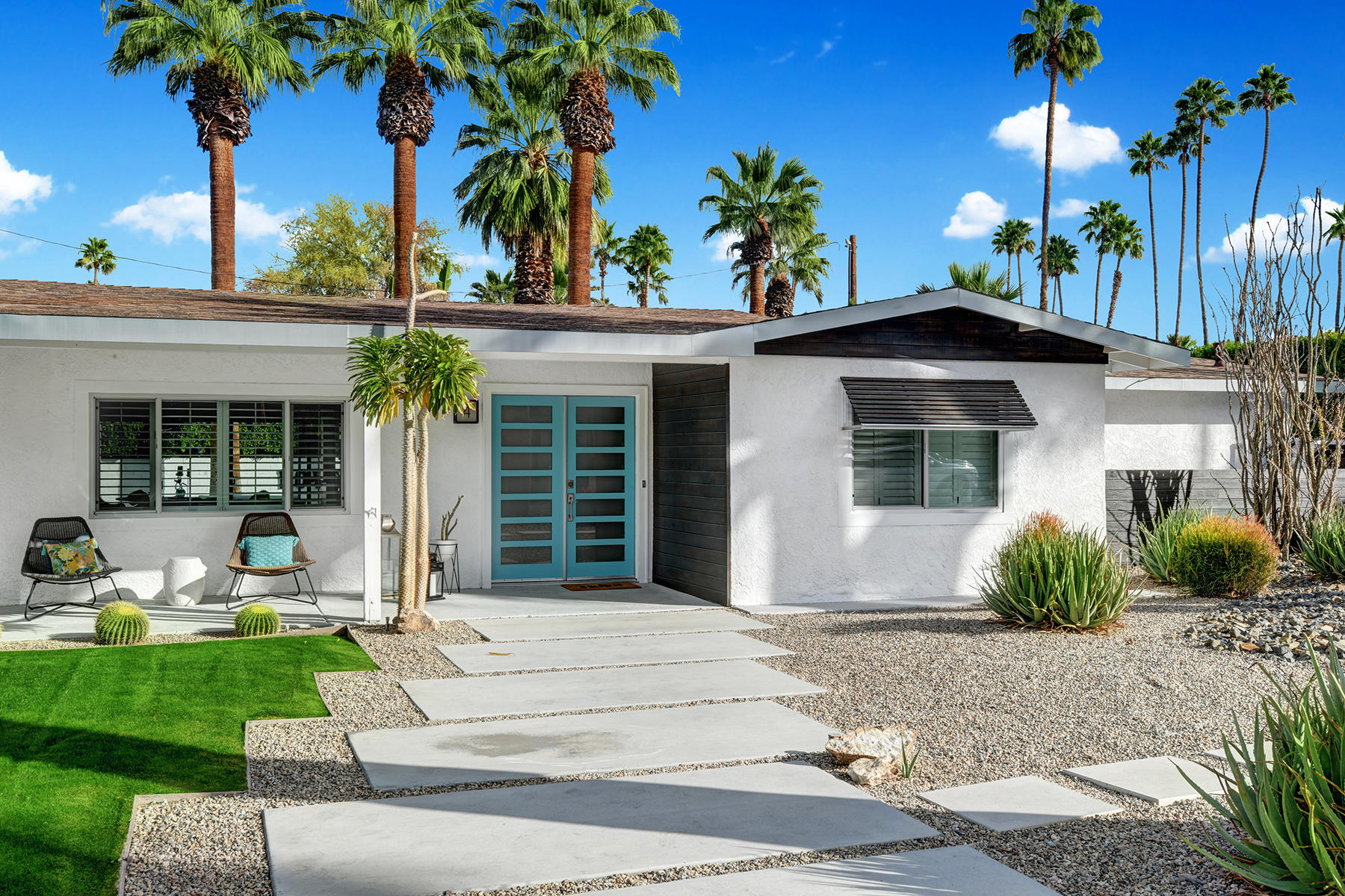 4 Palomino Road Palm Springs, CA 92264 - Photo 2 of 34 FRONT OF HOUSE TIGHT MLS