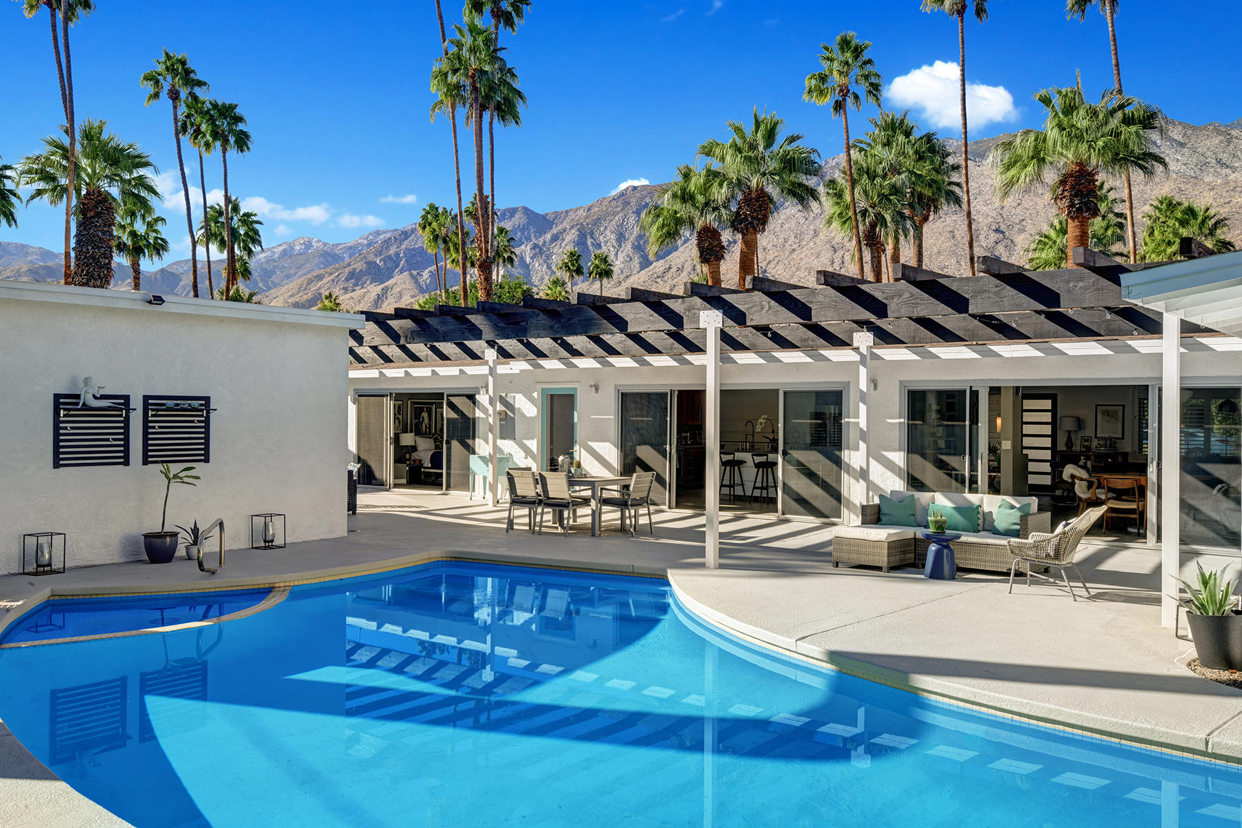 4 Palomino Road Palm Springs, CA 92264 - Photo 4 of 34 POOL TO HOUSE AND MOUNTAINS TIGHT MLS