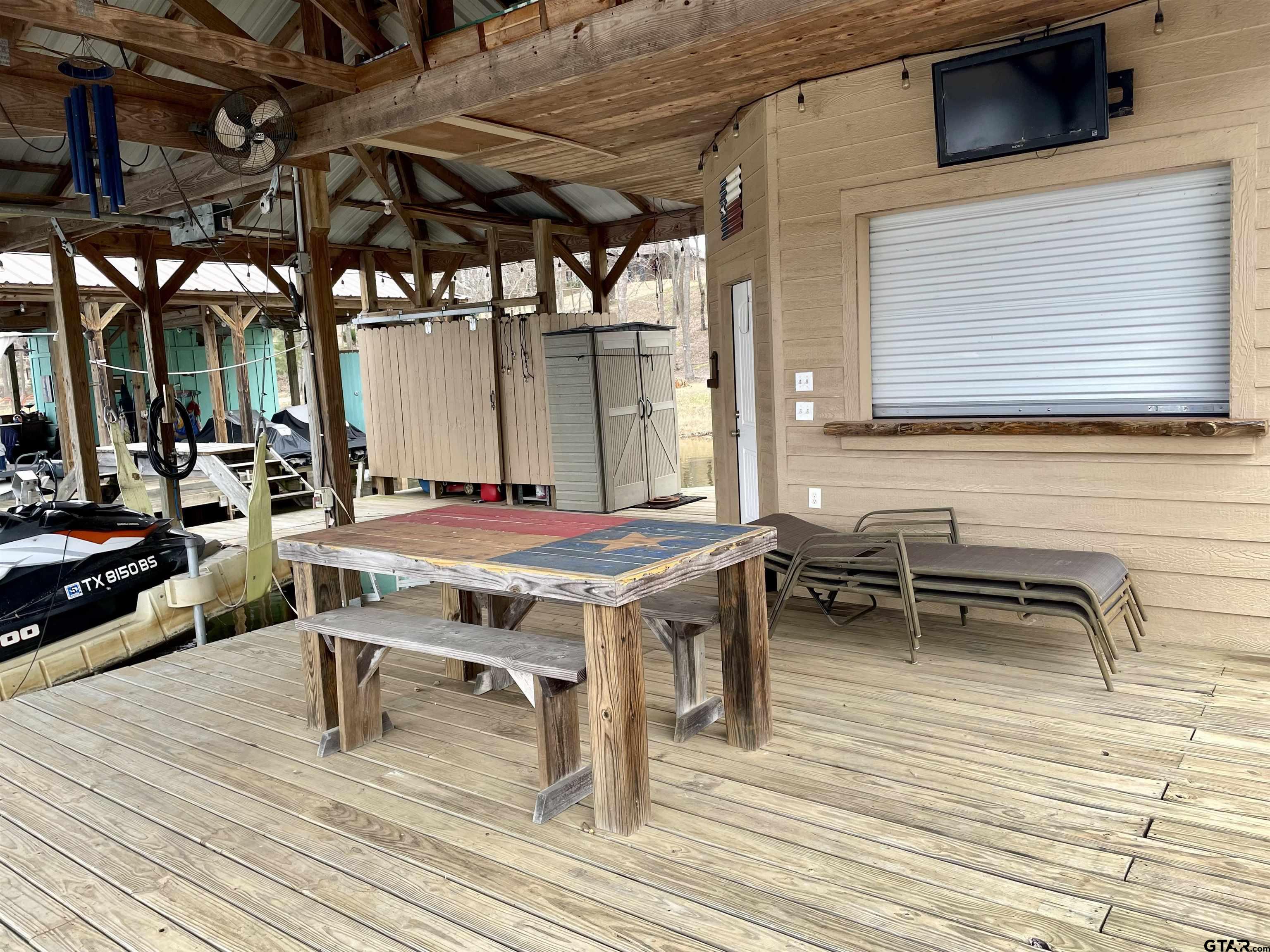 21431 Stevenson Road Frankston, TX 75763 - Photo 7 of 7 a patio with table and chairs