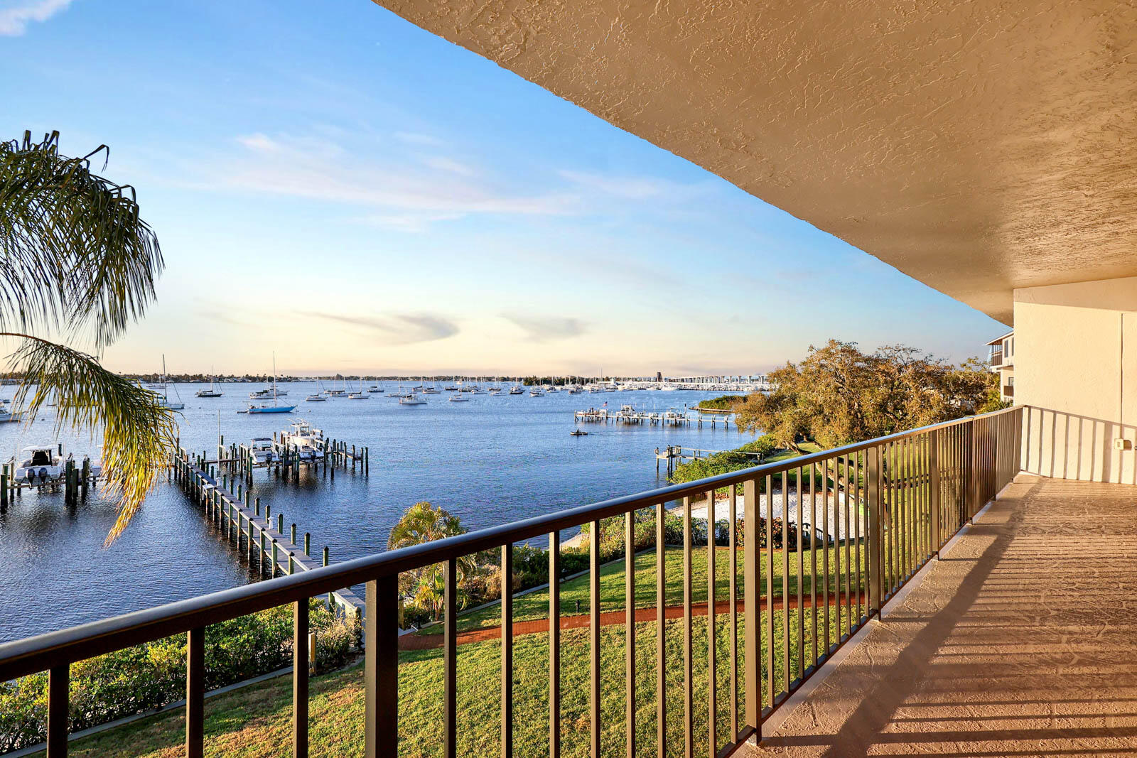 624 Southwest St Lucie Crescent, Unit 306 Stuart, FL 34994 - Photo 36 of 49 a view of a balcony with city view