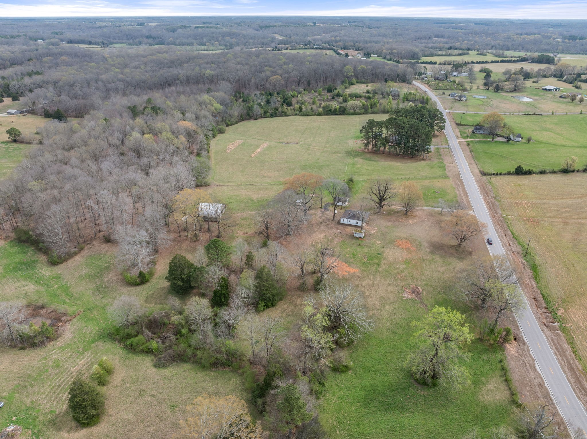 11051 Highway 64 Lexington, AL 35648 - Photo 34 of 44 a view of a dry yard with green space